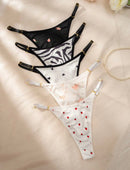 Compre 4 LEVE 5 Calcinhas Femininas Estampadas – Plus Size