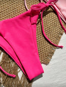 👙 Swim Mod 2 Conjuntos de Maiô Bikini – Alça Canelada Feminino