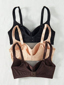 Compre 2 LEVE 3  Sutiãs de Sustentação – Sem Fio e Confortáveis