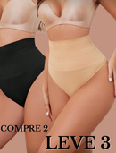 🌟 COMPRE 1 LEVE 2 Calcinha de Cintura Alta com Controle Abdominal e Levantamento de Bumbum