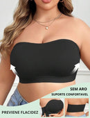 Sutiã Plus Size Confortável com Fechamento Lateral – Sem Aro