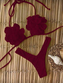 👙 Maiô Bikini Feminino Sexy Oficial Polovedo – Design Floral Sólido