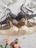 Compre 2 LEVE 3  Sutiã Lingerie Francesa em Renda Minimalista