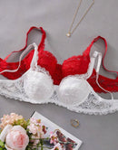 Compre 1 LEVE 2  – Sutiã Sexy de Renda Floral com Armação