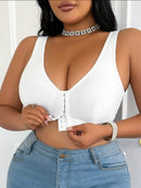 Sutiã Plus Size com Fechamento Frontal