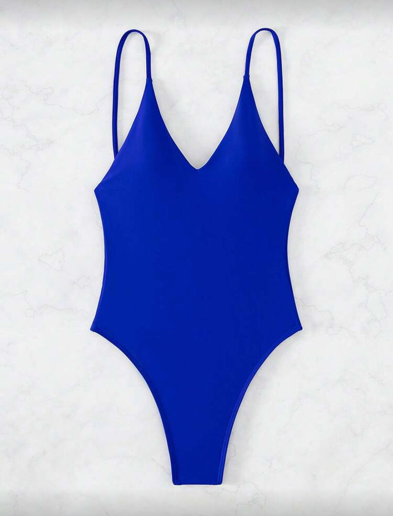 👙 Swim Basics Fato de Banho de Uma Peça – Conforto e Estilo Minimalista