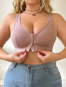 Sutiã Plus Size com Fechamento Frontal