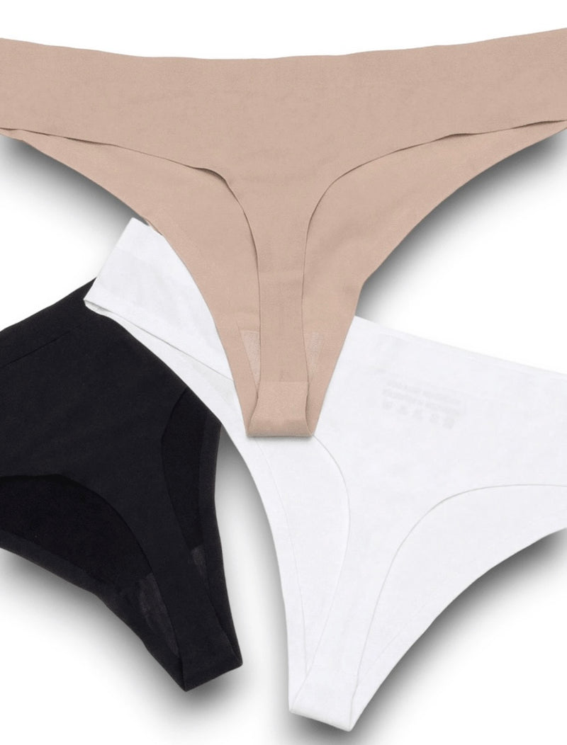 Kit com 7 Calcinhas Fio Dental – Sem Costura e Corte a Laser