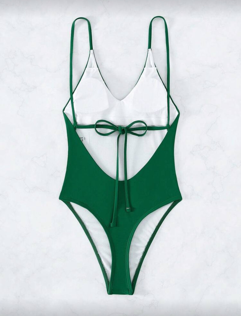 👙 Swim Basics Fato de Banho de Uma Peça – Conforto e Estilo Minimalista