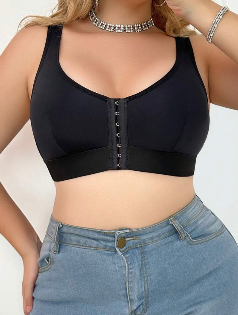 Sutiã Plus Size com Fechamento Frontal