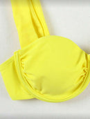 👙 Conjunto de 3 Peças – Maiô Bikini Feminino Elegante e Sexy com Estampa