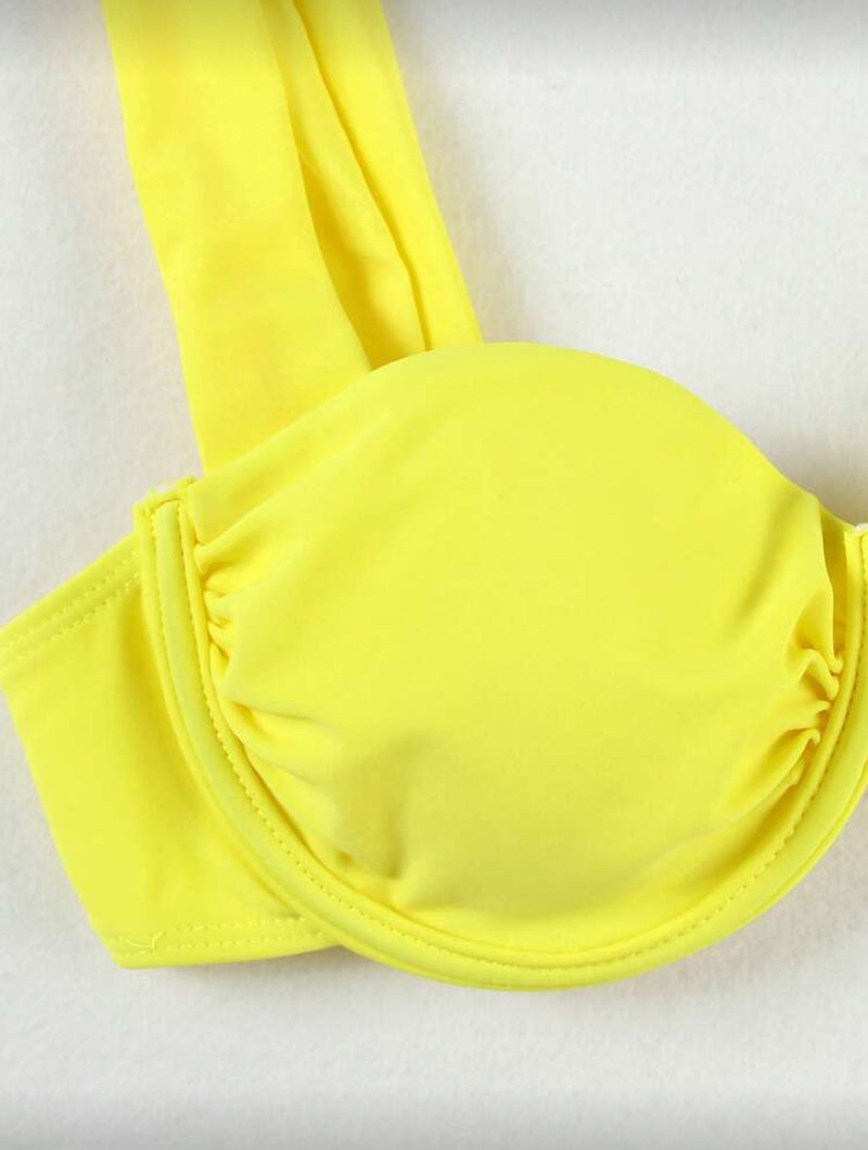 👙 Conjunto de 3 Peças – Maiô Bikini Feminino Elegante e Sexy com Estampa