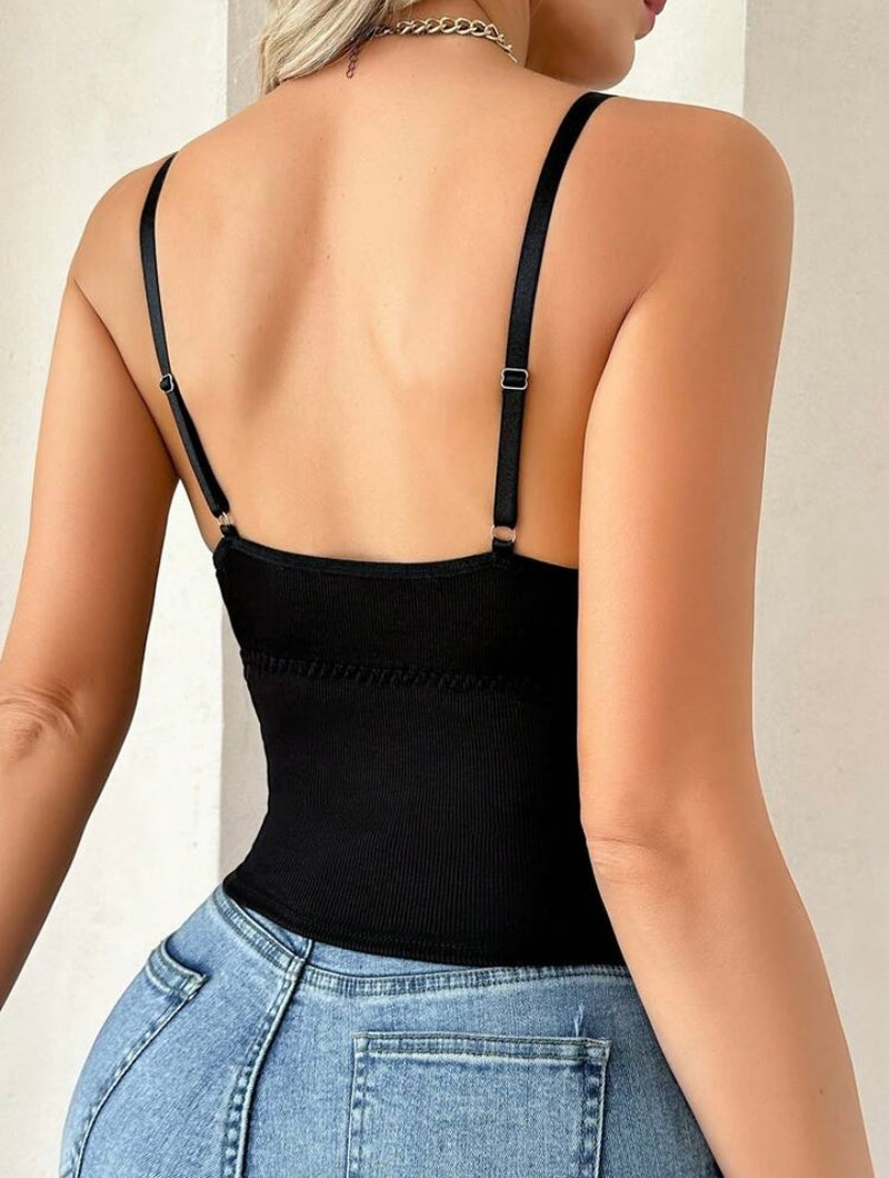 Sutiã de Amamentação Cropped (Sutiã Longo, Sem Aro, Sem Forro)