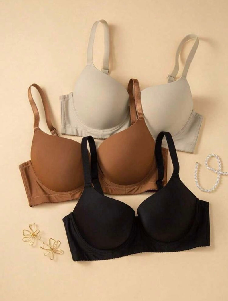 Compre 2 LEVE 3  – Sutiã Sem Fio e Sem Costura para Uso Diário