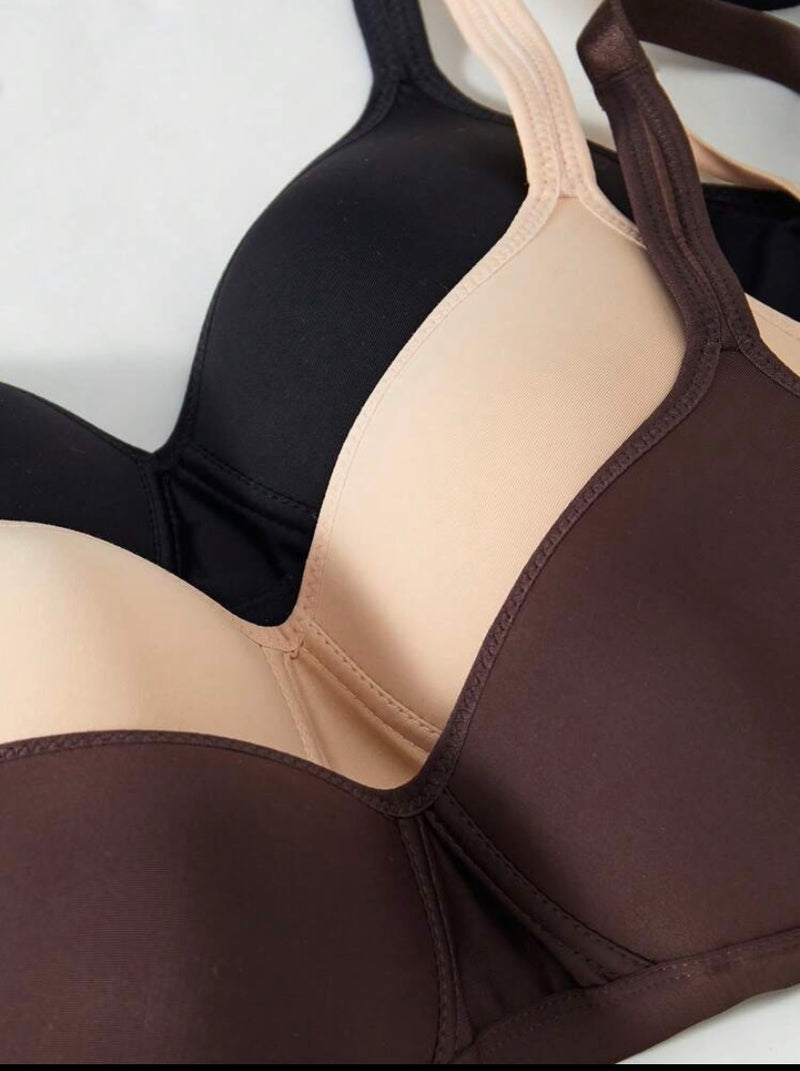 Compre 2 LEVE 3  Sutiãs de Sustentação – Sem Fio e Confortáveis