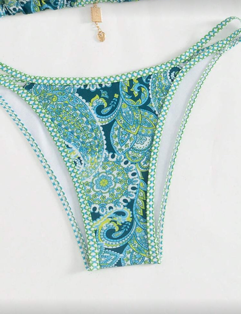 👙 Swim Vcay Bikini – Frescor floral para dias de sol