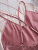 Compre 1 LEVE 2 Conjuntos de Pijama – Seda Sintética com Costas Abertas