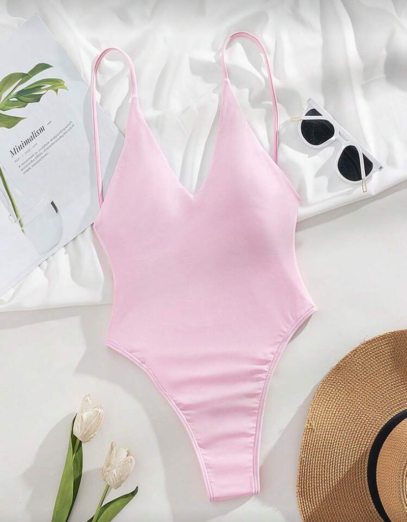 👙 Swim Basics Fato de Banho de Uma Peça – Conforto e Estilo Minimalista