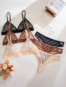 Compre 2 LEVE 3 Conjuntos de Lingerie (6 Peças)