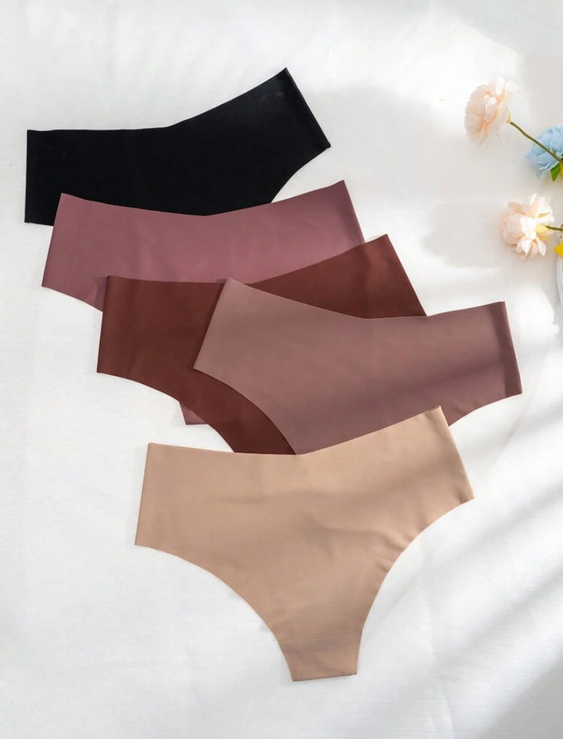 Compre 4 LEVE 5 Calcinhas Sem Costura Plus Size