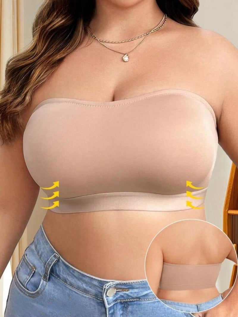 Sutiã Plus Size Confortável com Fechamento Lateral – Sem Aro