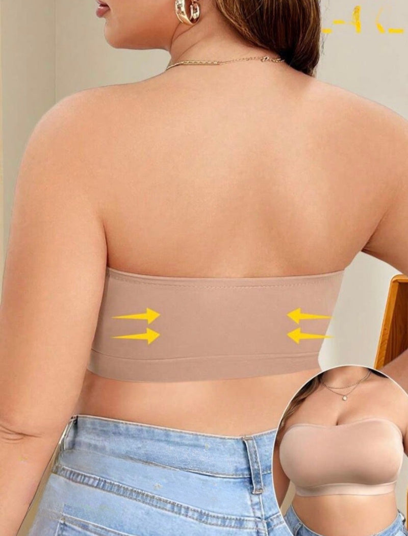 Sutiã Plus Size Confortável com Fechamento Lateral – Sem Aro